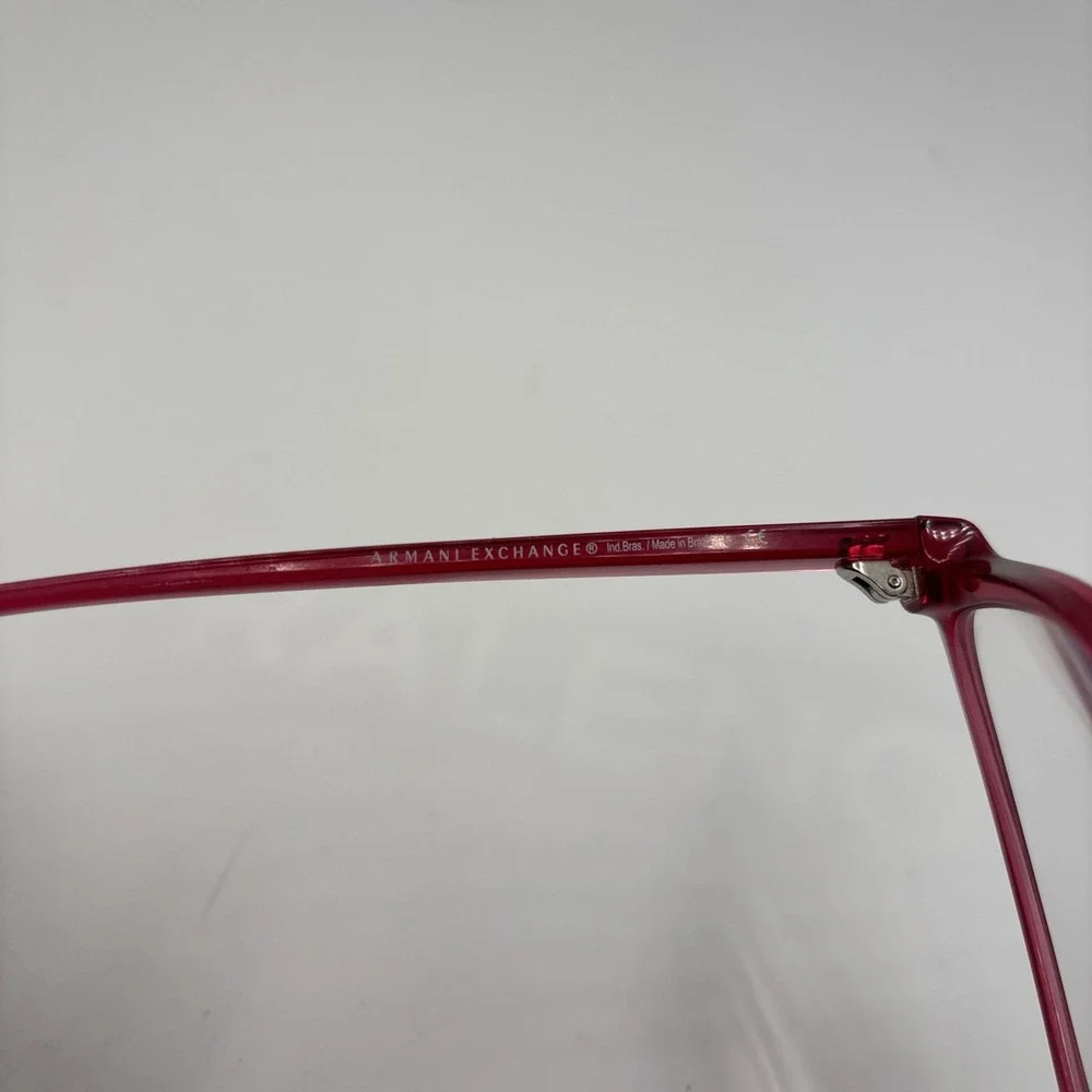 ARMANI EXCHANGE AX 3082U 8254 CRYSTAL RED AUTHENTIC EYEGLASSES 53-16-140 #C242